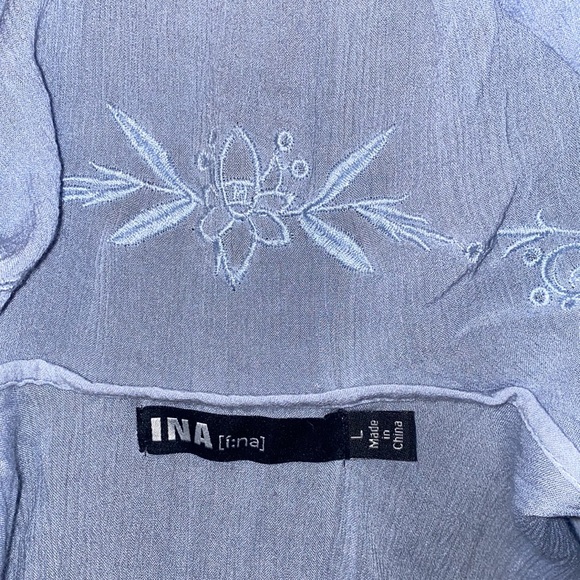 Ina Dress size L color: Blue - Picture 8 of 8